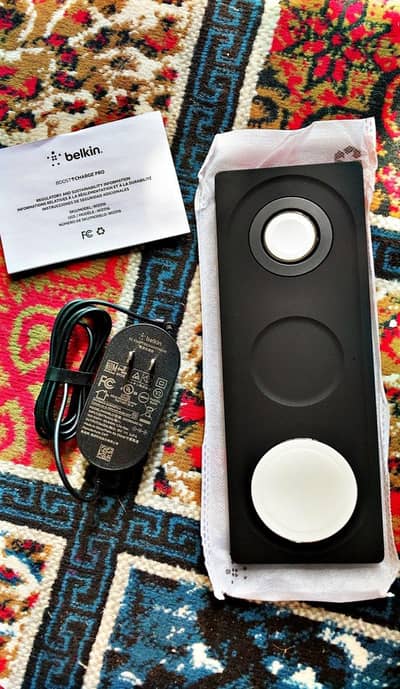 Belkin BOOST↑CHARGE PRO 3-in-1 Wireless Charging Pad with MagSafe