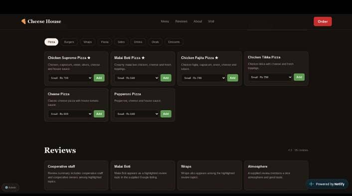 make a ai website 2