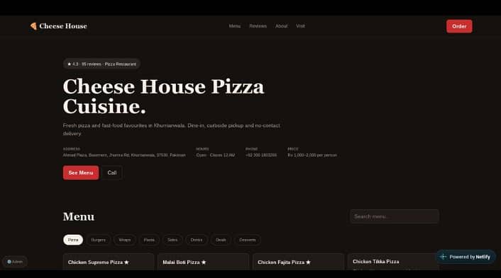 make a ai website 3