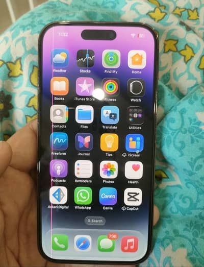 Apple iPhone 14 Pro purple color PTA approved dual sim