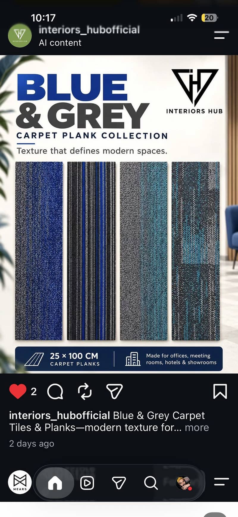 Carpet tile 2