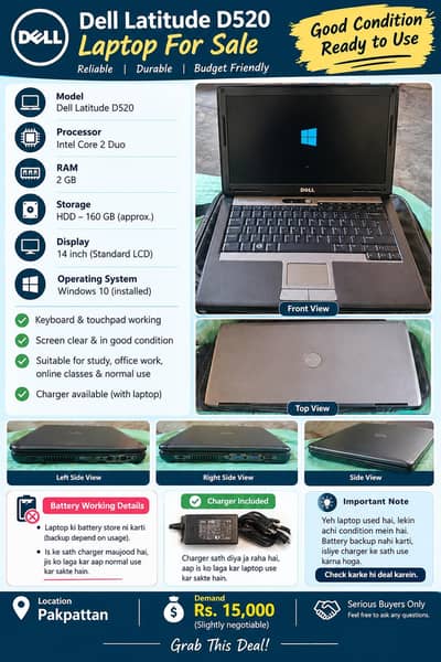 laptop for sell