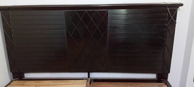 double bed without side table and dressing  table