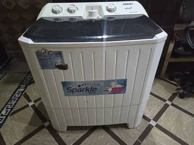 Homage washer and dryer/spinner machine