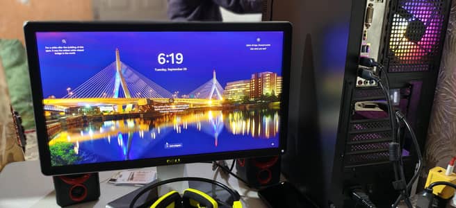 Ryzen 5 2600 Desktop PC + Monitor | 8GB DDR4 | 256GB Storage
