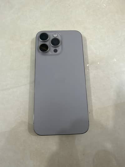 iPhone 15 Pro Max 256gb PTA Approved Titanium Color