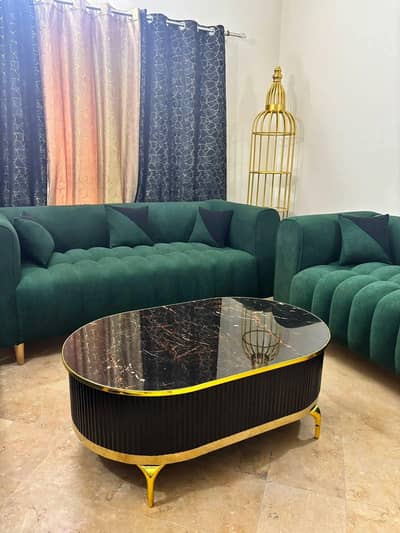 6 Seater Sofa | Boucle Fabric | Urgent Sale