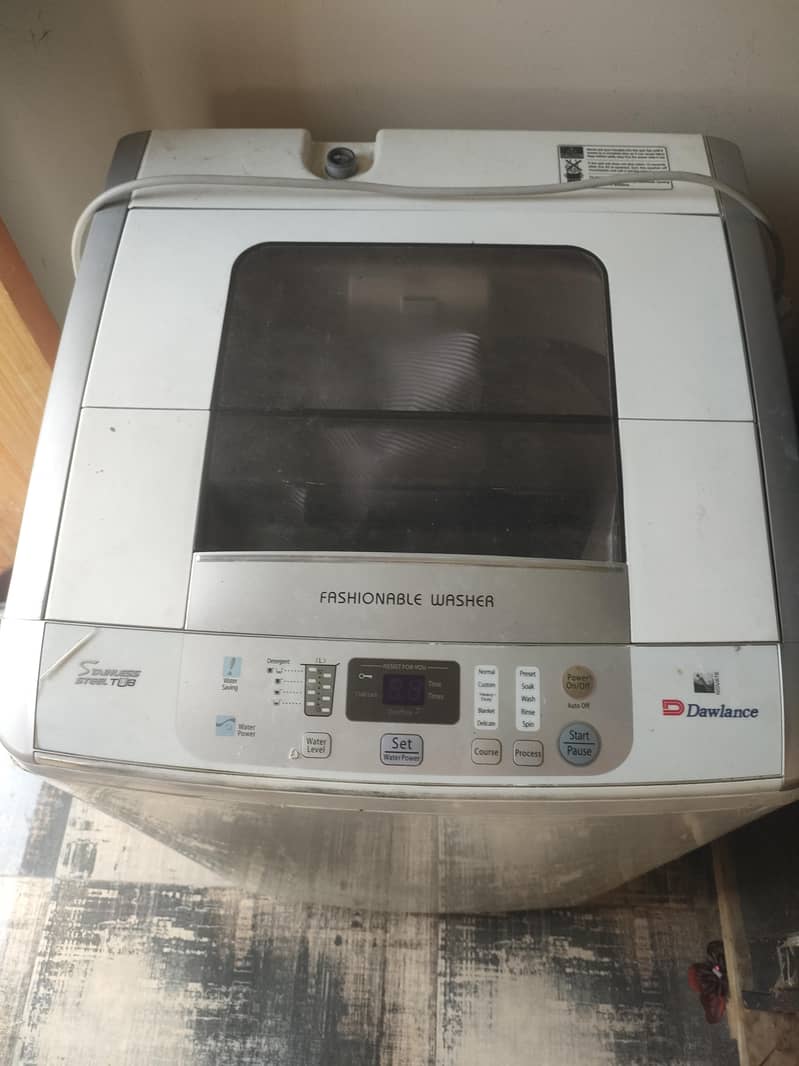 washing machine 1