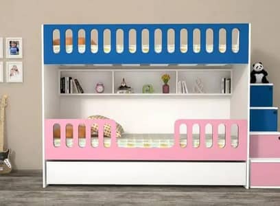 Three Portion bunk bed for kid's