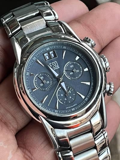 ESQ by Movado swiss movement watch Chronograph