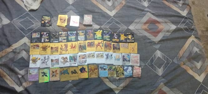 Pokemon Cards - Black, Golden, Silver and Normal