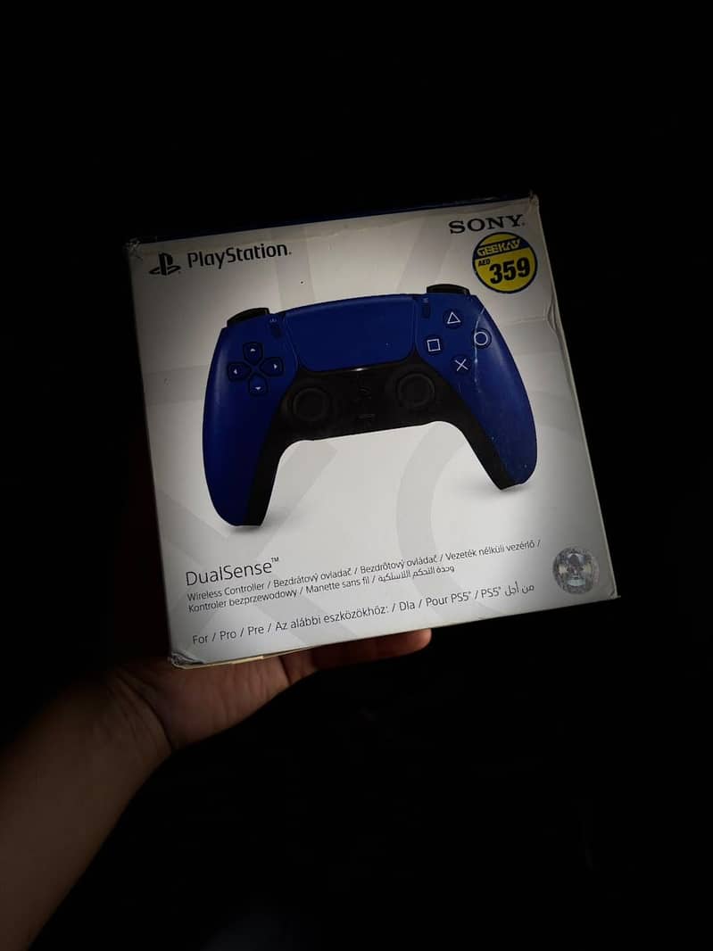 Ps5 pro controller blue uae  0