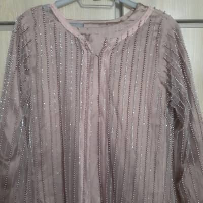 mauve pink gown