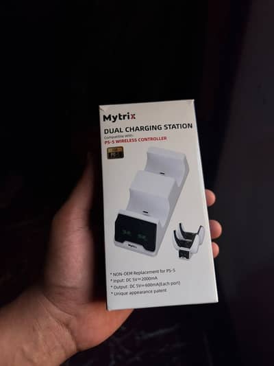 Mytrix dual sense ps5 pro controller charging dock