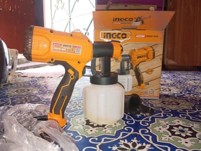 Ingco 450watt colour spraying machine