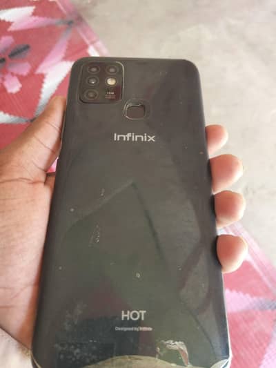 Infinix Hot 10 6gb 128gb box and set