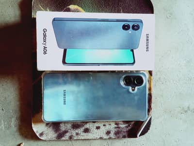 Samsung Mobile A06 with box