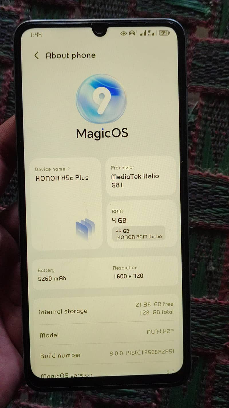 Honor X5c Plus 2
