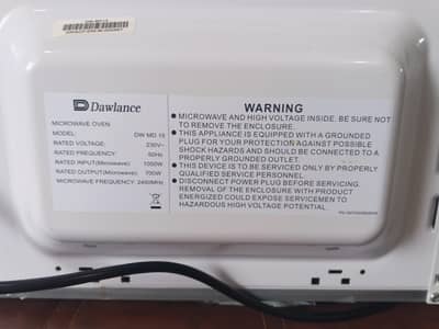 microwave for sale just like new