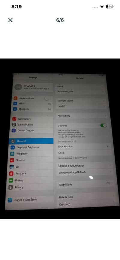 Ipad 4th generation 16gb for kids use condition 10by 8