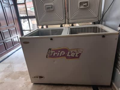 Waves Double Door Refrigerator / Deep Freezer
