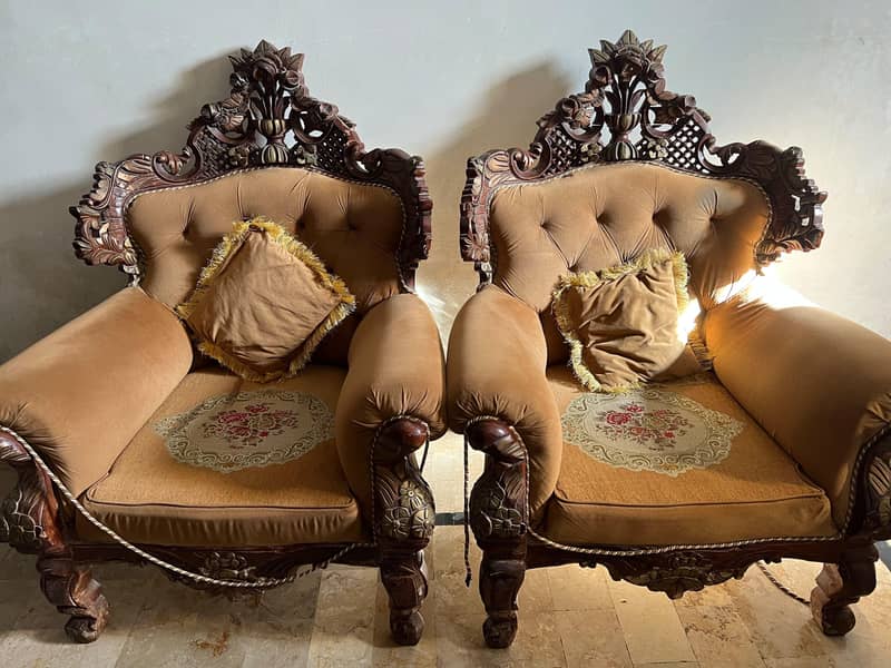 Chanute sofa set with 2 side table 1