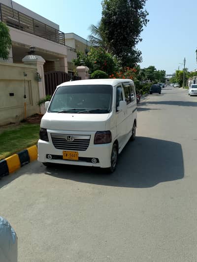 Honda Vamos pearl white, dualtone intererior, like every, atrai, wagon