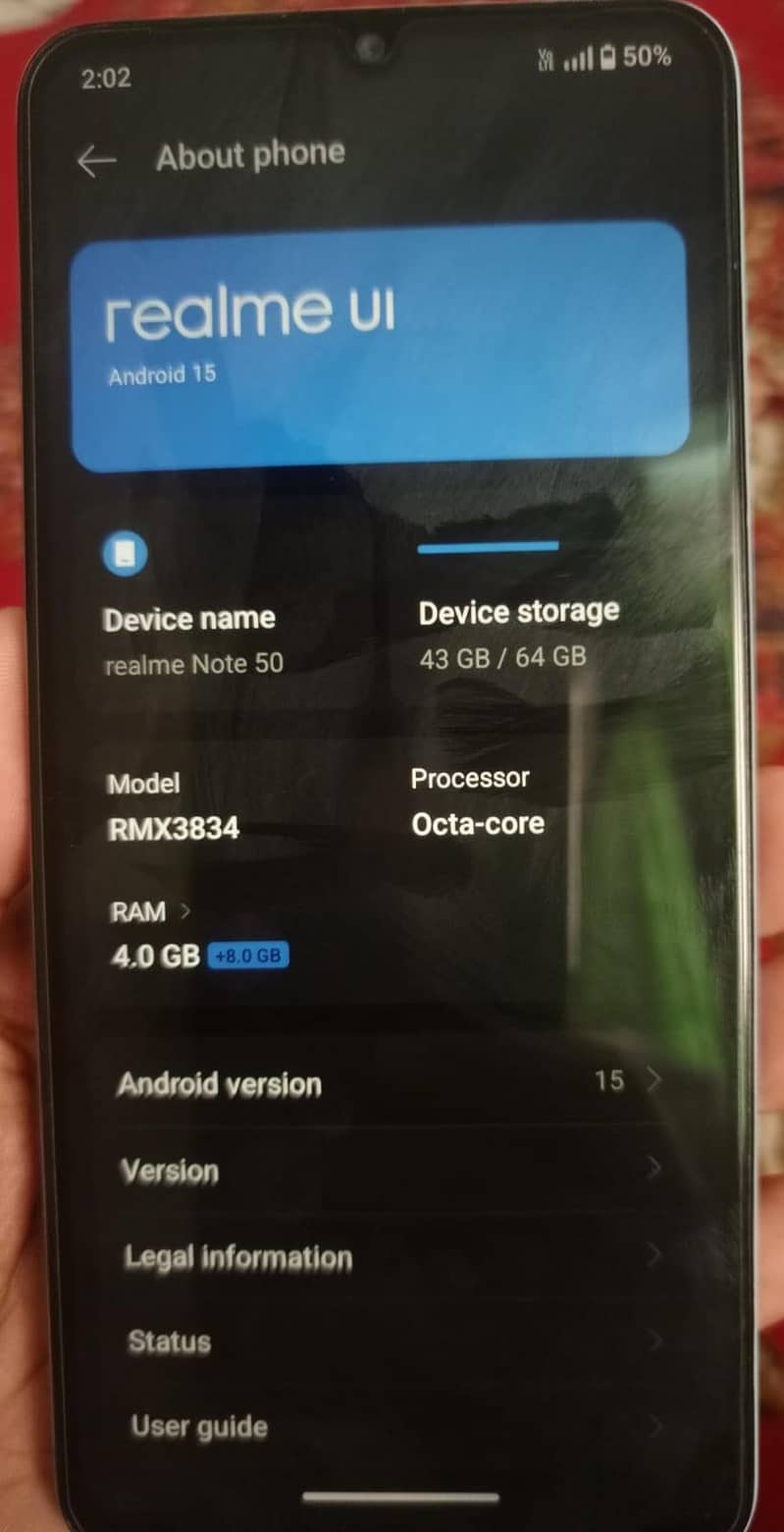 Realme Note 50 2