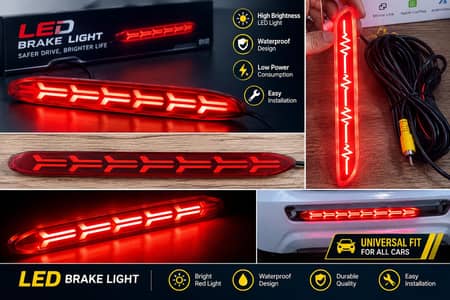 Car LED Brake Light – Red LED Strip