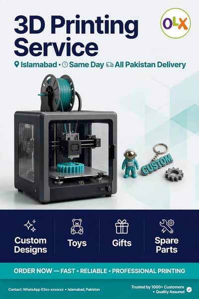 3d printer and 3d printing services
