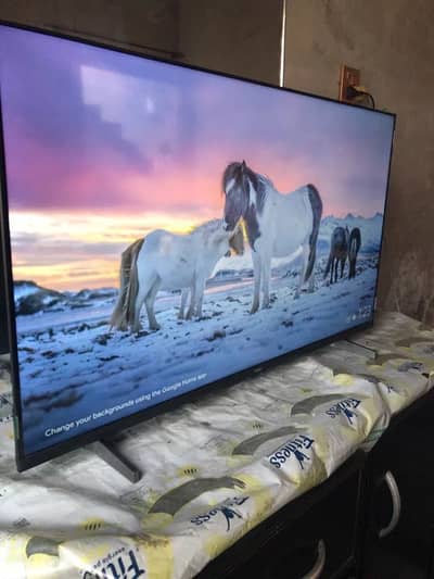 Haier 40 Inch 4K Google TV | H40K800FXS | 2 Month Used | Warranty