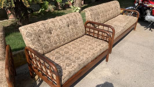 7 seater sofa set ; 100% wood