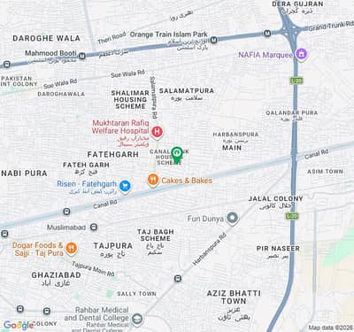 3 Marla Residential Plot For Sale In Canal Point Housing Scheme Phase I Very Near To Canal Road
