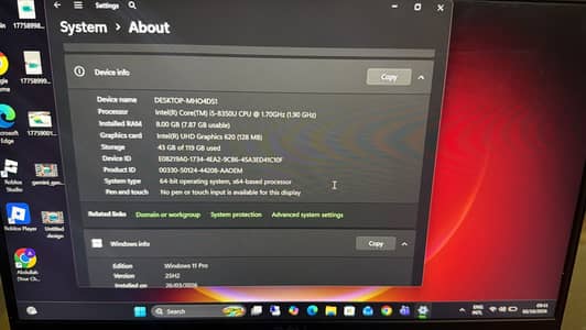 Dell latitude 7390 10 by 10 only 2 months slightly use