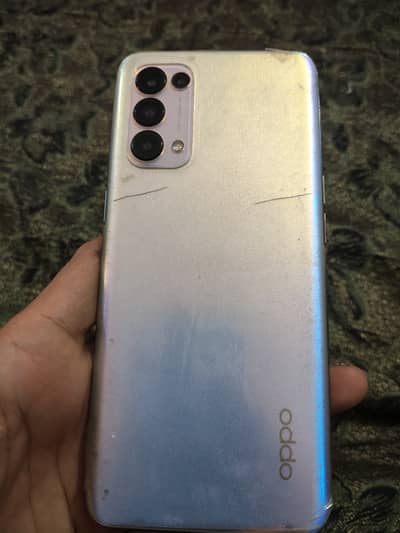 OPPO Reno 5 8g 128 gb white cloure