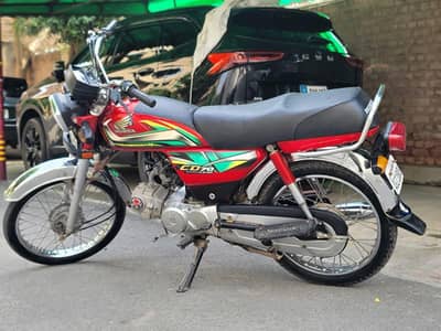 Honda 70 2022 model for sale contact 03134328472
