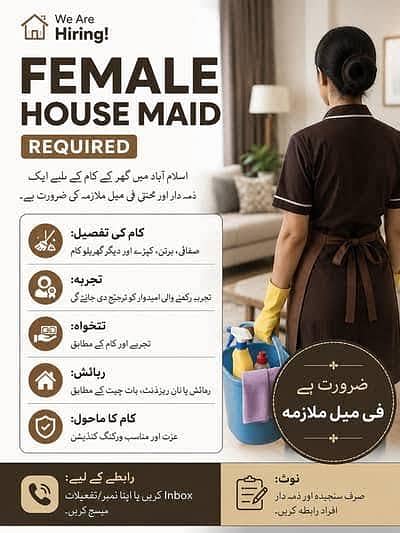 need female staff