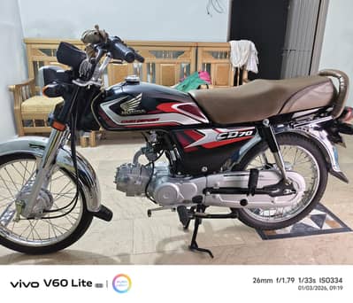 Honda CD70cc 2025 Lush Condition