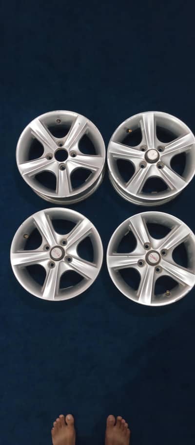 Alto Alloy Rim and Tyres