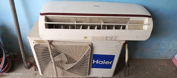 Haier 1 Ton Split AC | Complete Set | Excellent Cooling | Gas Locked