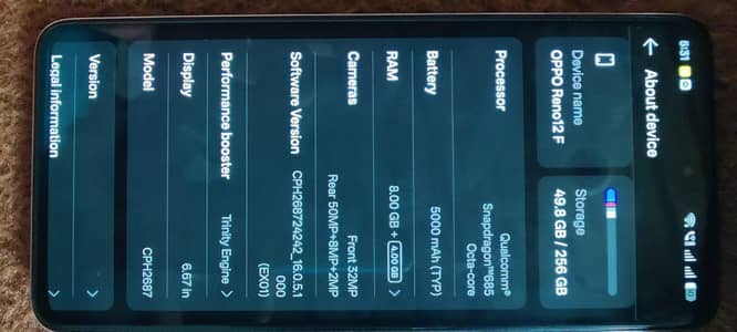Oppo Reno 12 F
