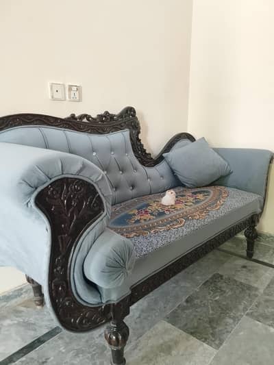 dewan 3 seater pure wood for sale