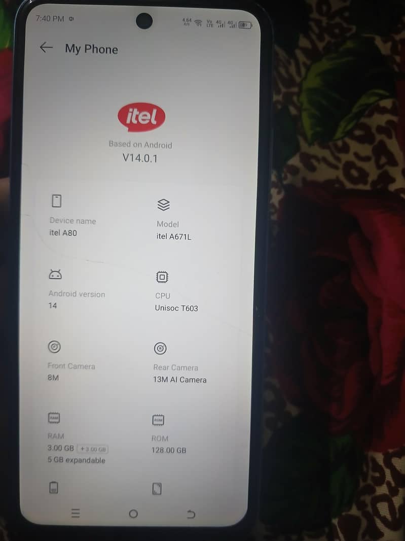 Itel A80 4