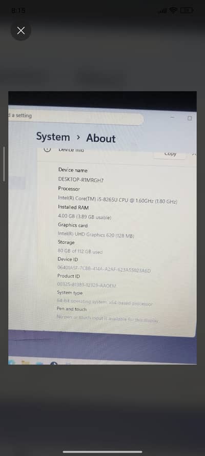 i5 8 Gen for sale