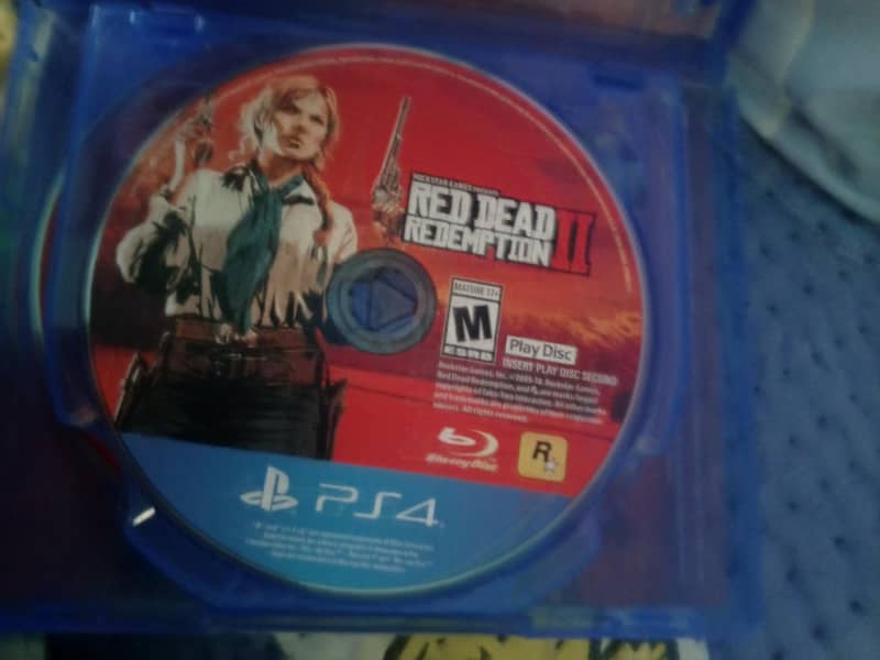 ps4 read dead redemption 2(rdr2) CD 2