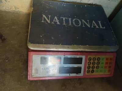 National Digital Weight Scale 30KG – Price Computing Scale