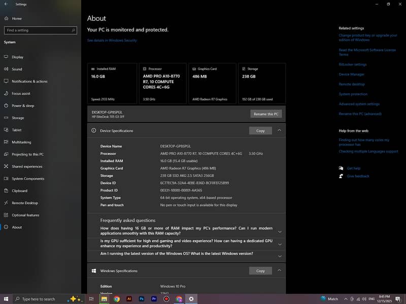 Hp desktop setup 4