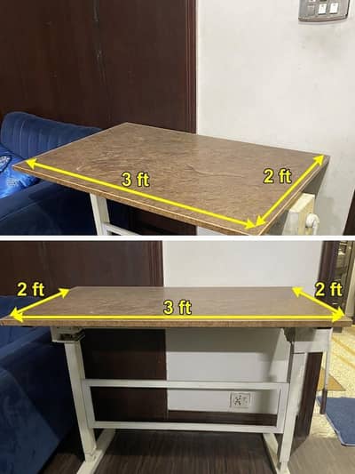 Height Adjustable Work Desk Table