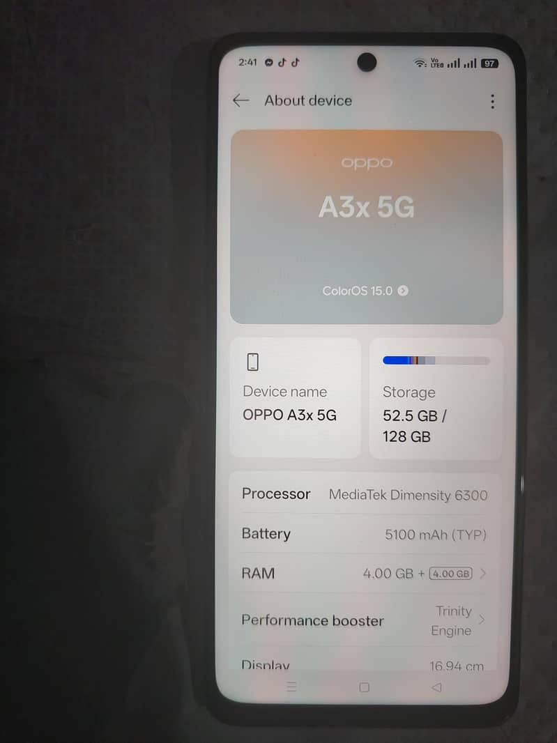 OPPO A3x 0