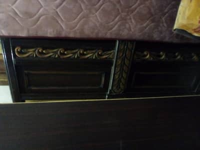 6/6.5 Ft Wooden Bed in Black
